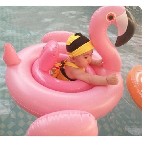 Flamingo pool float inflat flamingo Swim ring baby Inflatable circle Swan kid Swim ring Pool Toy babi float swimming pool