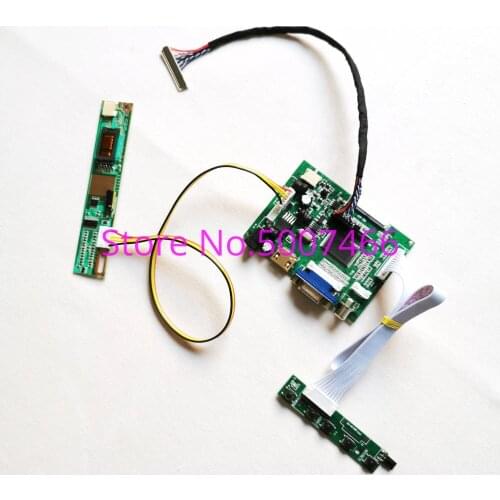 Fit B131EW01 V.0/V.1 1280*768 1CCFL inverter VGA AV 13.0" LCD screen 30-Pin LVDS cable monitor controller drive board kit