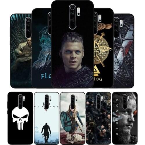 Ragnar Lothbrok Vikings Black TPU Silicone Soft Phone Case For Redmi 4A 4X 7A 5 Plus 6 Pro NOTE 9 7 8 5 Pro 4 6