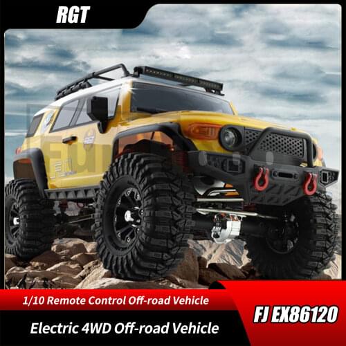 RGT 1/10 FJ EX86120 RC Remote Control Crawler Climbing Off-road Vehicle 4WD Model Car Kids Adult Toy Gift