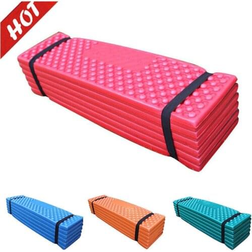 57x15x12cm Ultralight Foam Camping Mats Folding Beach Tent Sleeping Pad Waterproof Mattress