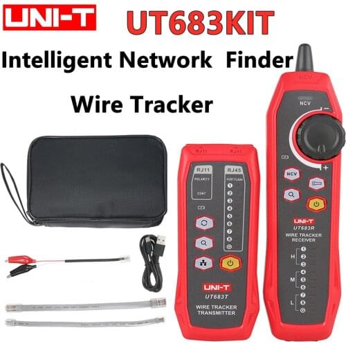 UNI-T UT683kit Intelligent Network Line Finder Telephone Network Line Finder Pairing Anti-interference Patrol Line Checker