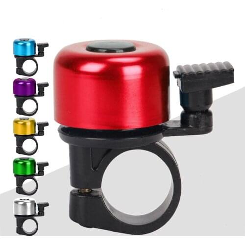 6 Colors Bicycle Bell Alloy Mountain Road Bike Horn Sound Alarm For Safety Cycling Handlebar Bike Accessories