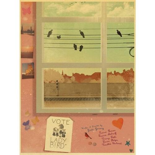 Vintage Movie Lady Bird Retro Printed 11CT Cross Stitch Embroidery Complete Kit DMC Threads Handicraft Knitting Promotions