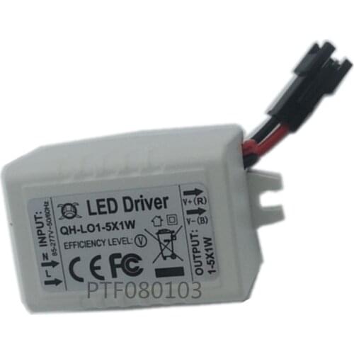 2pcs/lot 1-5x1W LED driver External power supply transformers for ceiling light lamps AC85V-277V 9 -18V LED Power Supply