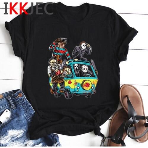 Satan Horror Satanist Devil T Shirt Women Satanism Evil Demon Grim Death Tshirt Skull Supernatural T-shirt Hip Hop Top Female