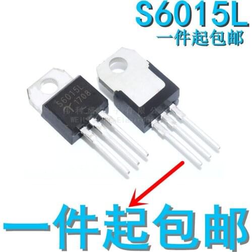10PCS/LOT S6015l Unidirectional SCR 15A 600V Triode TO-220 in Stock