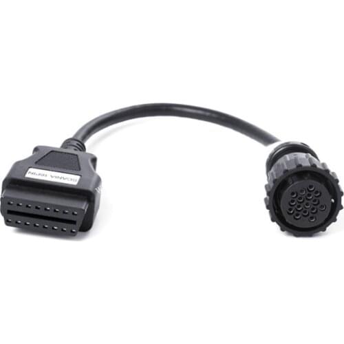 16pin to OBD2 16pin Female Extension Cable Truck 16 Pin OBD2 Connector Adapter