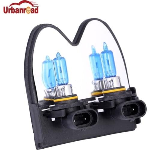 Urbanroad 2PCS 9005 65W Halogen with Packing Box Low Beam Light Auto Headlight Bulbs Lamp 6000K 12V for Ford Car Styling Parking
