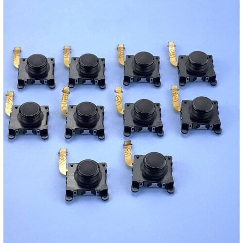 10Pcs/Lot Original NEW Black and White Rocker Sensor Analog Joystick Repir Part For PS Vita 1000 Console 3D Joystick Analog