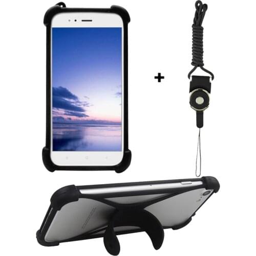 Mobile Phone Bumper Case For YOTA YotaPhone 3 Universal Silicone Frame With Lanyard Cover For YOTA YotaPhone 2 Soft Back Cases