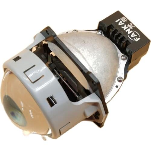 FANKAI F9 50W 3.0 inch Bi-LED Projector Lens LHD High and Low Beam Auto Headlamp Retrofit universal fast bright car styling