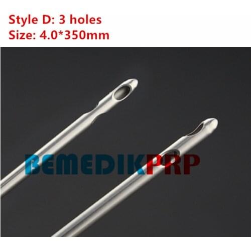 Liposuction cannula fat transfer needle aspirator for beauty use, fat transplantation kit, fat harvesting cannula for stem cells