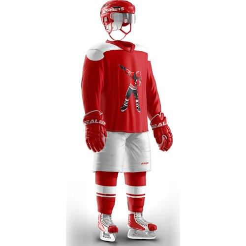 Cool hockey ice hockey jersey accept custom name and number blue