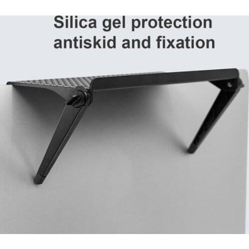 Computer Monitor Rack Foldable Shelf TV Box Router Shelf Set-top Box Bracket Holder Mini PC DVD Player Stand Rack xobw