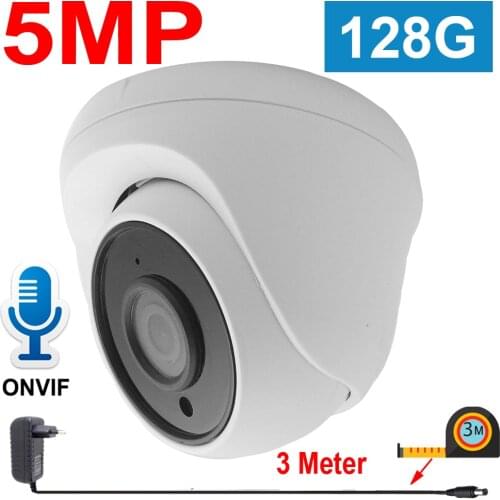 JIENUO Dome Wireless IP Camera 128G Cctv Audio IR Ipcam Video Security Surveillance Cam Infrared Night Onvif P2P HD Home Camera