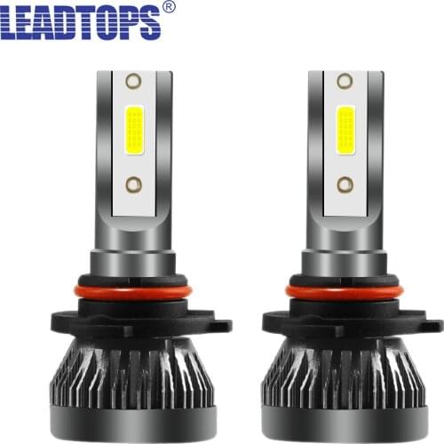 LEADTOPS 1PC Car headlight Mini Lamp H7 LED Bulbs H1 LED H8 H11 Headlamps Kit 9005 HB3 9006 HB4 6000k Fog light 12V LED Lamp BJ