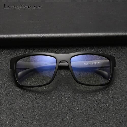LongKeeper Computer Glasses Men Anti Blue Light Glasses Women Clear Lens Optical Eye Spectacle UV Blocking Gaming Eyeglasses