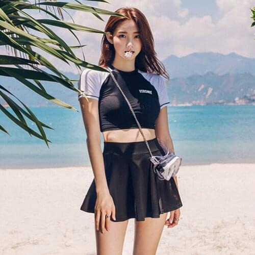 Pearl Diary Black And White Swimwear