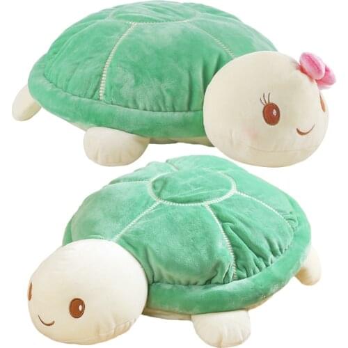 1pc 20cm Cute Tortoise Lovers Plush Animal Turtle Toys Baby Doll Nice Gift for Children Friends Christmas Gift for Girls on sale