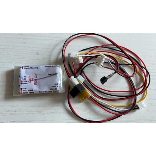 Remzibi V1.79 OSD module & USB cable for APM PIX program FPV Height Voltage Speed Display diydrones