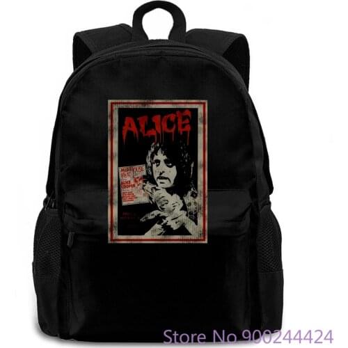 Alice Cooper 'Vintage Poster' - NEW & OFFICIAL women men backpack laptop travel school adult student