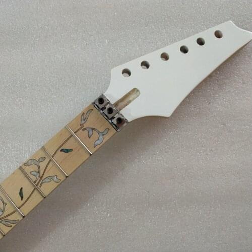 Electric Guitar Neck 24 Fret Maple Parts Replacement for Ibanez style