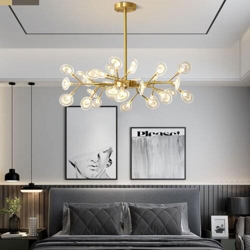 Modern Firefly LED Chandeliers Luxury Hanging Lights For Home Decoration Kitchen Dining Living Room Indoor Lighting Ceiling Lamp