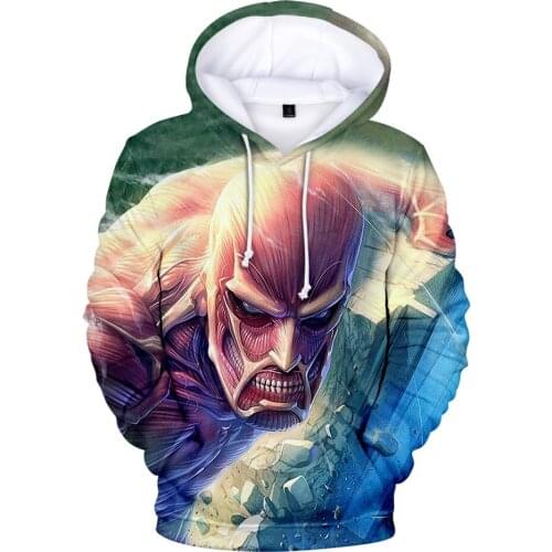 2021 Ttack On Titan Final Season Hoodie 3D Harajuku Men/women Hoodies Apanese Sweatshirt Casual Boys/girls Hoodie K Kids Clothes