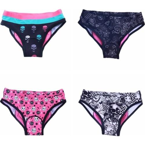 Womens Cycling Shorts Gel 3D Padded Bike Riding Bicycle Underwear Tattoos Cycling Underpants Shockproof Breathable Shorts