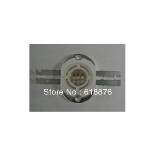 10W RGB LED RGB color LED integrated high-power LED light source RGB color square round bracket