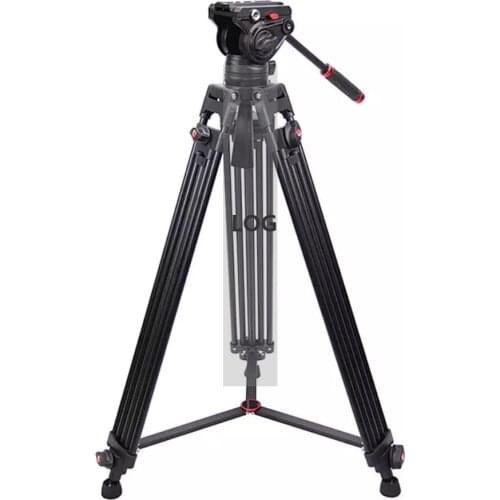 160CM Aluminum Alloy Panoramic Fluid Damping Head Professional Tripod selfie ring light tripod video tripod
