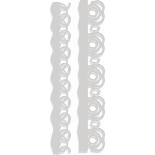 2020 New Edge Metal Cutting Dies For Embossing Craft Making Lace Decoration Greeting Card Album Paper Scrapbooking No Stamps Set