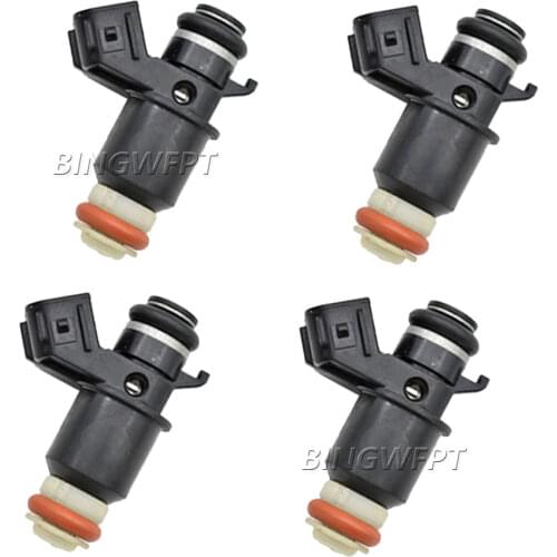 Genuine 4pcs/lot fuel injector for Honda Civic 1.7 for Keihin DX HX LX 1.7L D17A1 D17A6 16450PLC003 16450-PLC-003 16450PLD003