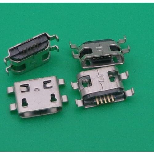 500pcs/lot Micro USB Charging Data Sync Power Jack Port Connector for Lenovo S6000 Yoga 8 Yoga 10