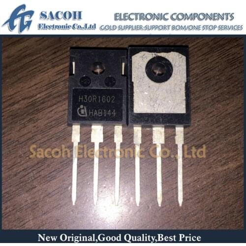 New original 5PCS/Lot HW30N160R2 H30R1602 TO-247 30A 1600V High Voltage Power IGBT