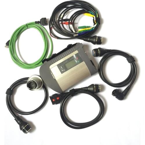 Best Quality Relays Diagnosis Tool SD Compact C4 SD Connect Wifi MB Star C4 12V-24V Mb Star C4 Multiplexer With Cables Full Set