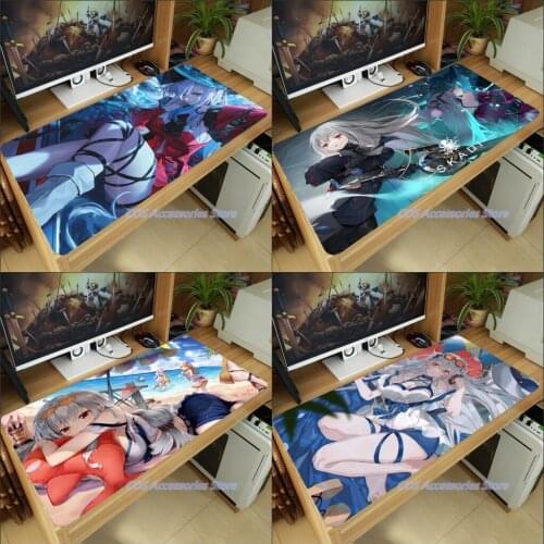 Game Arknights Skadi Swimwear Mouse Pad Mice Mat Anime Large Thicken PC Laptop Keyboard Table Pad Gaming Play Mat Otaku Gifts