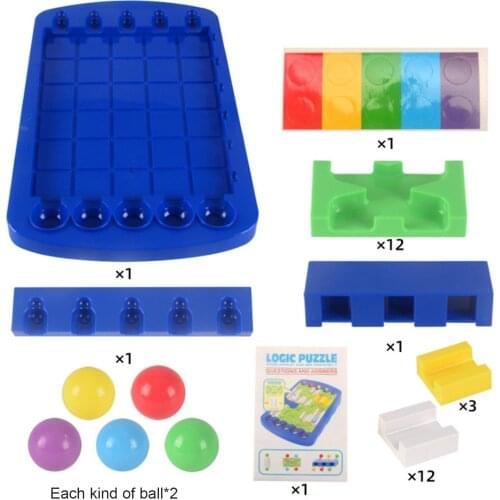 Finding Routes Travel Connection Logical Thinking Skill Training Board Parent-child Interactive Game Toy For Children Gifts