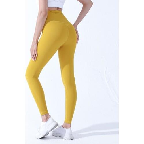 Fashion Yoga Pants Sports Leggings High Waist Leggings Elastic Gym push up Winter Running Workout Legging Fitness Pants