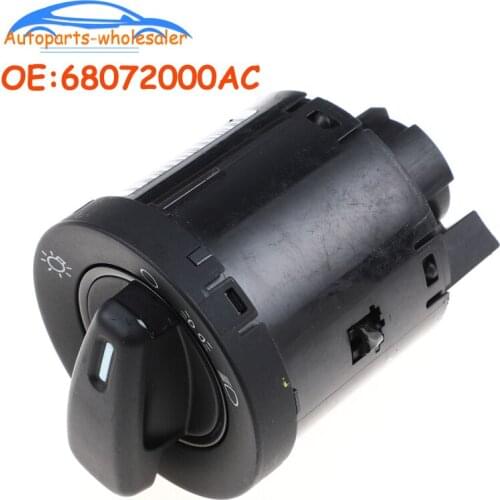 New Car accessories 68072000AC For 2012-2015 Dodge Grand Caravan Dash Mopar Headlight Headlamp Control Switch
