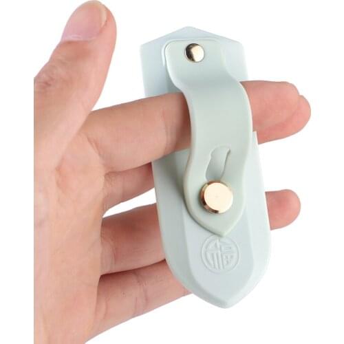 Portable Phone Grip Stand Telescopic Finger Strap Bracket Universal Silicone Multi-function Wrist Band Phone Finger Ring Holder