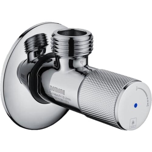 Prevent backflow G1/2 brass water tank toilet angle valve bathroom faucet accessories