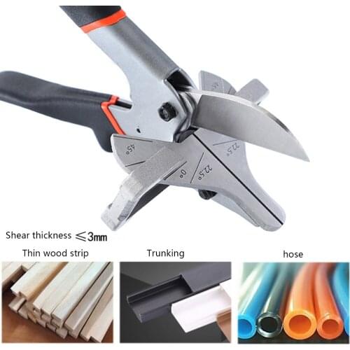 0-135° Adjustable Angle Trim Shear PVC Trunking Tube Multi Angle Shear