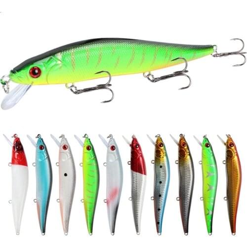 1Pc 14cm/23g Sea Sinking Minnow Wobblers Fishing Lure Vobler Artificial Bait Hard Lures For Fishing Goods Jerkbait Trolling Lure