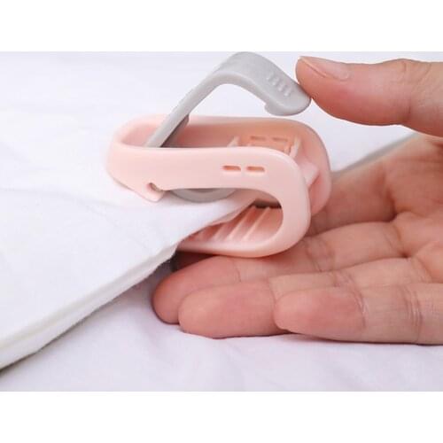 1Piece Bed Sheet Holder Non-slip Clip Mattress Cover Clips to Hold Sheets for Bedding, Keepers Bedsheet Tie Downs