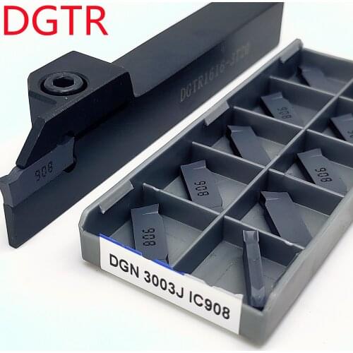 1PC DGTR2020-2T18 DGTR2020-3T20 DGTR2525 for ISCAR DGN3003 / DGN2002 DGN 3102C IC908 grooving inserts holder tools cutter bar
