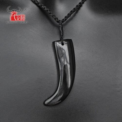 1PC Hawaii Surfer Jewelry Handmade Carved buffalo horn Pendant New Zealand Maori Tribal bone Choker WoMens Mens Necklace