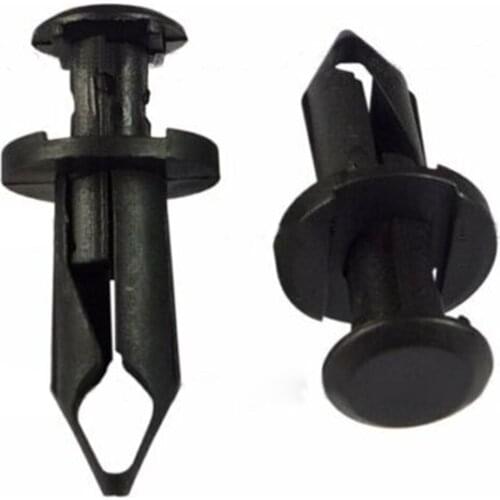 100PCS/Set Black Plastic ATV Fender Clip Body Rivet For Honda Trx250-680 For Polaris Sportsman Rangers Rzr 7661855