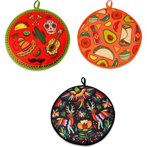 12inch Cloth Bag for Burrito,Portable Tortilla Warmer Pouch Home for Microwave Restaurant Food Pancake